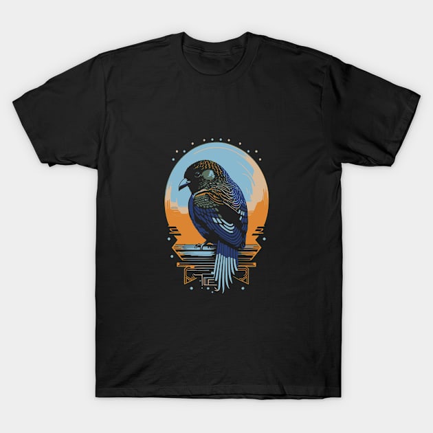 a bird's eye view from behind the back T-Shirt by Southwengker